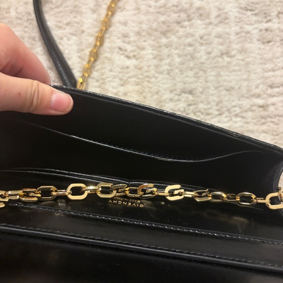 Givenchy 4G black coated canvas wallet on chain bag NEW - Picture 16 of 16